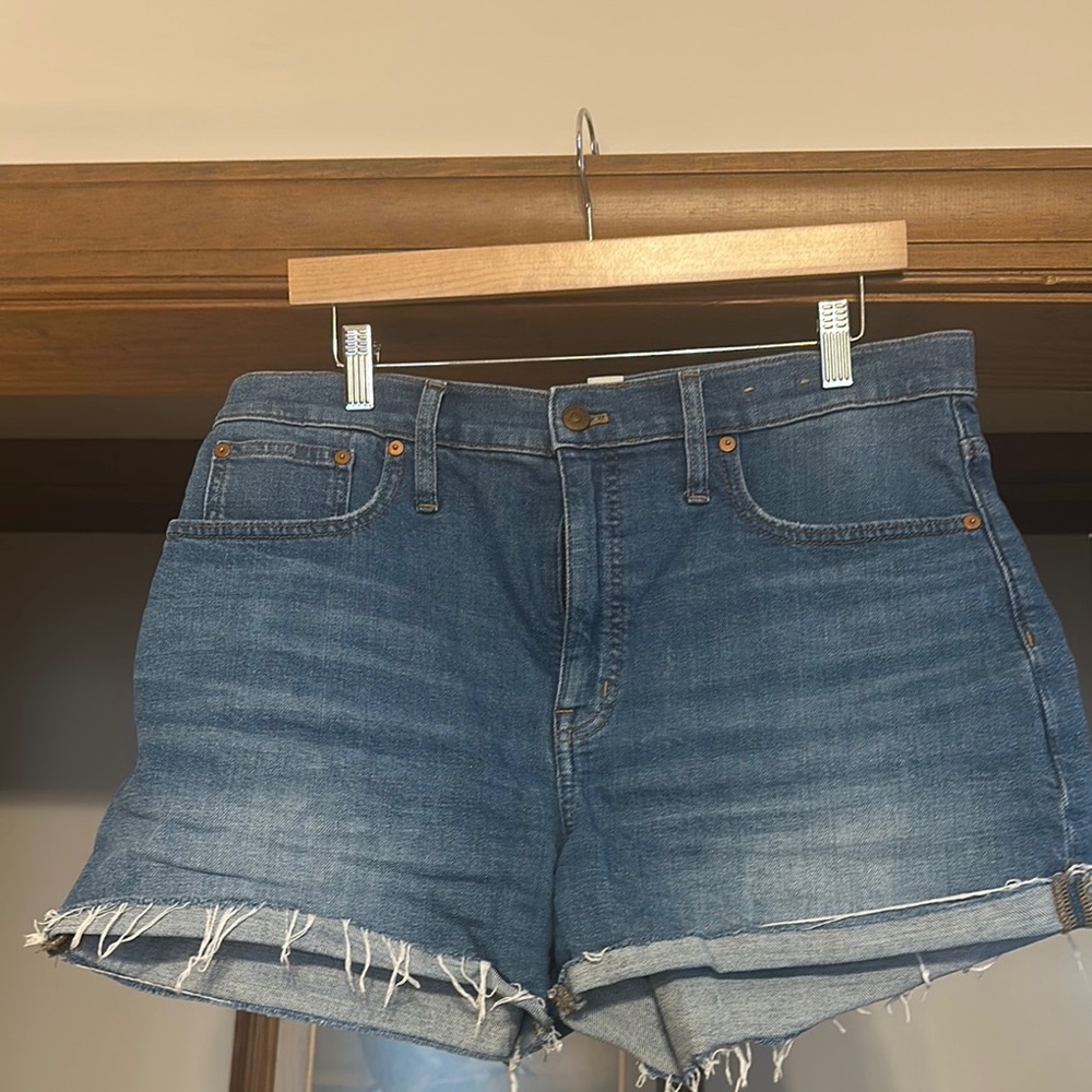 Denim Blue Madewell Denim Women's Shorts